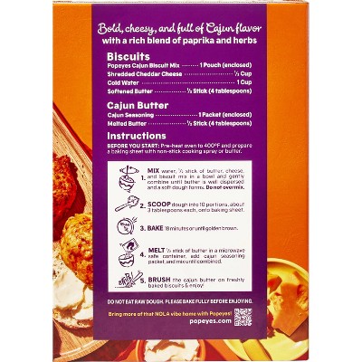 Popeyes Cajun Cheddar Biscuit Mix - 11.61oz