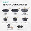 Itopfox Ceramic Nonstick Cookware Set - 18 Pcs Non Toxic Kitchen Pots and Pans, Dishwasher Safe, PFAS PTFE PFOA PFOS Free - 2 of 4