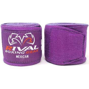 Rival Boxing 180" Traditional Cotton Handwraps - Purple