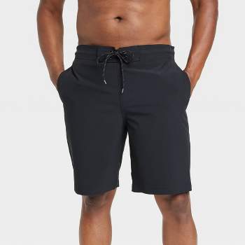 Men's Big & Tall Slim Fit Short Sleeve Rash Guard Swim Shirt - Goodfellow &  Co™ Black 4xlt : Target