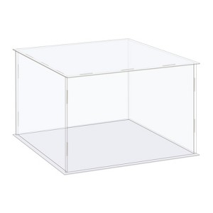 Unique Bargains Acrylic Dustproof Protection Showcase for Collectibles Display - 1 of 3
