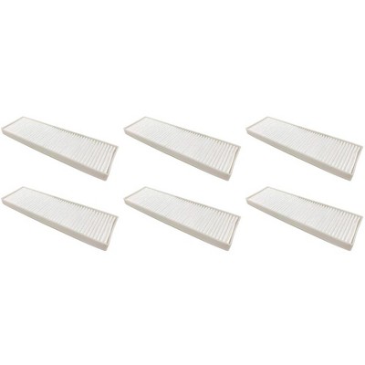 Nispira Post Motor Replacement HEPA Filter For Bissell Style 7, 9, 16 Upright Vacuum Part 32076. Fits CleanView and PowerGlide Model. 6 Packs