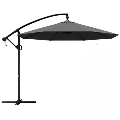 Bencmate Patio Umbrellas Outdoor Market Extra Large, Crank Handle for Deck, Lawn, Backyard, Sun Shade