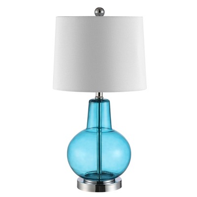 Atlas Table Lamp Morocco (Includes LED Light Bulb) Blue - Safavieh