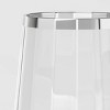 16.2 fl oz Faceted Stemless Wine Glass Rimmed Clear -Threshold™ - 3 of 3