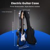 Yescom Electric Guitar Hard Case for Stratocaster Style Wooden Hard Shell Lockable Black - 2 of 4