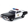 1977 Dodge Monaco Police Black & White "County Sheriff's Dept" "Fall Guy" 1/64 Diecast Model Car by Greenlight - 2 of 3