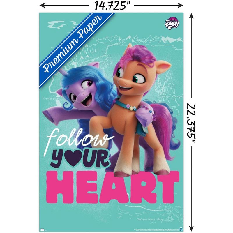 Trends International My Little Pony 2 - Follow Your Heart Unframed Wall Poster Prints, 3 of 7