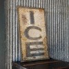 Park Hill Collection Aged Metal Ice Sign - image 2 of 4