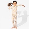 Bellabu Bear Baby Football Bamboo Kids Pajamas - 4 of 4