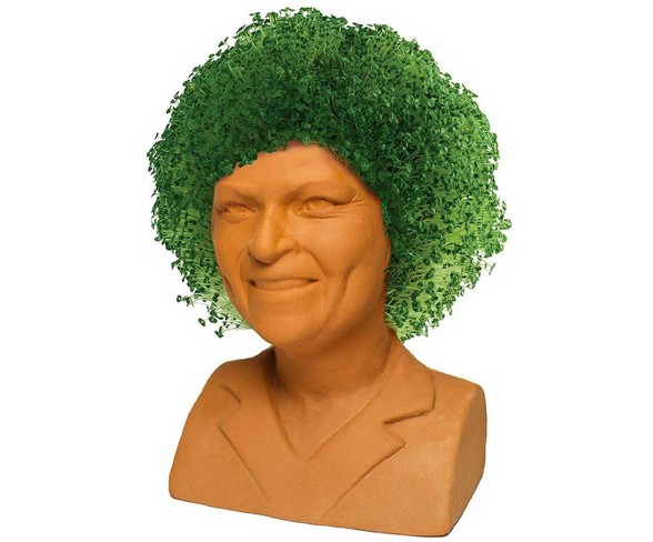 Golden Girls Chia Pet Rose Decorative Pottery Planter