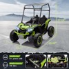 Jojoka 24V 2 Seater Ride On UTV Truck for Kids with Remote Control, Electric Car with Lights, Music, Suspension, Ride On Toy for Boys Girls - 2 of 4