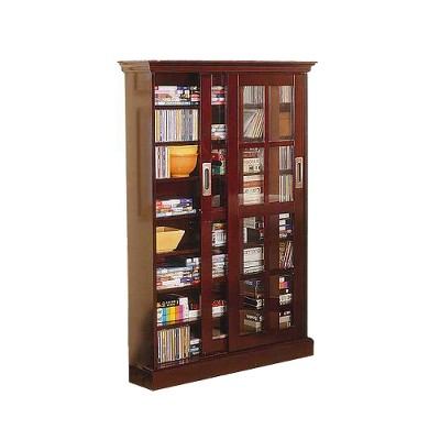 Photo 1 of Sliding Door Media Cabinet Espresso 49" - Aiden Lane