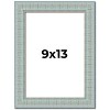 PosterPalooza | Photo Size Refined Blue Picture Frame - UV Acrylic, Foam Board Backing, Hanging Hardware - 2 of 4