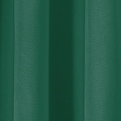 Forest Green Short Blackout Polyester Curtain Panel