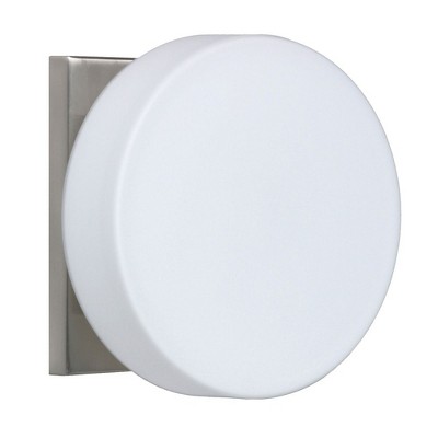 Besa Lighting Ciro 1 - Light Vanity in  Satin Nickel