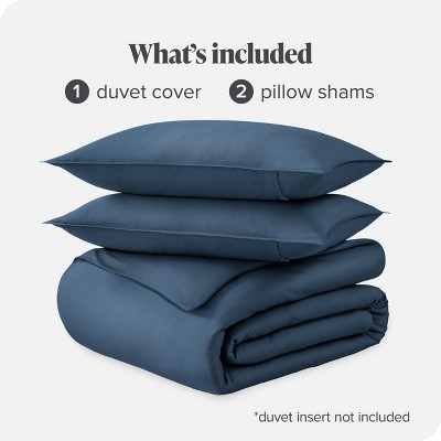 Bering Sea Organic Cotton Sateen King/Cal King Duvet Cover Set