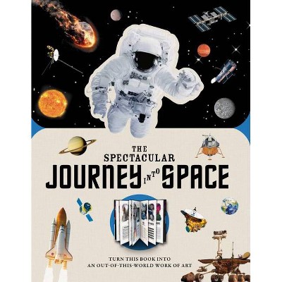 Paperscapes: The Spectacular Journey Into Space - by  Kevin Pettman (Hardcover)