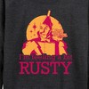 Women's - Wizard of Oz - Tin Man Bit Rusty Lightweight French Terry Slouchy - 2 of 4