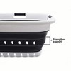 SAMMART 41L (10.8 gallon) Set of 2 Collapsible Plastic Laundry Basket with 3 Handles - 4 of 4