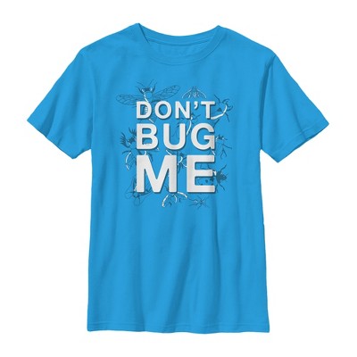 Boy's Lost Gods Don't Bug Me T-shirt - Turquoise - Medium : Target