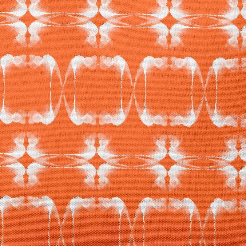 16&#34;x16&#34; Summer Picnic Print Square Throw Pillow Orange - e by design, 2 of 4