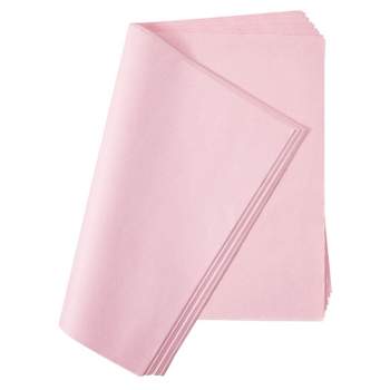 Juvale 160 Sheets Bulk Pastel Colored Tissue Paper for Gift Wrap Bags, Birthday Party Presents Wrapping, Pink, 15 x 20 in