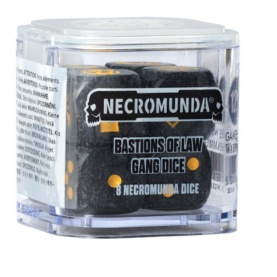 Bastions of Law Gang Dice Set Necromunda Warhammer