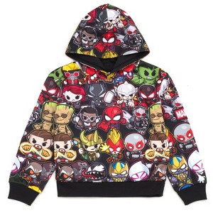 Marvel Avengers Fleece Pullover Hoodie Toddler - 1 of 4