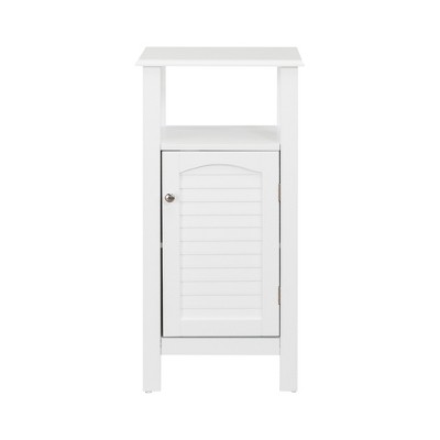 target white bathroom cabinet