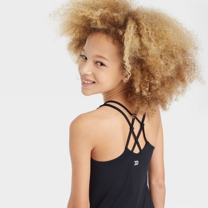 Girls&#39; Racerback Tank Top - All In Motion™, 4 of 5