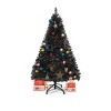 6ft/7.5ft Artificial Christmas Tree Halloween Pine Tree 818/1258 Branch Tips Metal Hinges & Foldable Base - 2 of 4