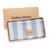 Solino Home Striped Linen Table Throw | Cabana Stripe - 4 of 4