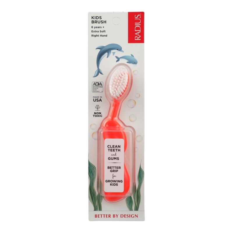 Radius Kids Brush Extra Soft Right Hand Toothbrush - 6 ct, 2 of 5