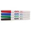 Expo 4pk Dry Erase Markers Ultra Fine Tip Multicolored: Thin Whiteboard Markers, Low-Odor, Erasable, Art & Stationery - 2 of 4