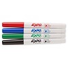 Expo 4pk Dry Erase Markers Ultra Fine Tip Multicolored : Target