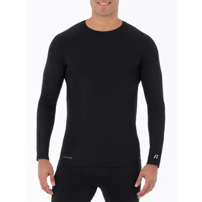 Russell Adult Mens L2 Performance Baselayer Thermal Underwear Long Sleeve Top, 1 of 5
