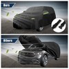 Unique Bargains Waterproof for Dodge Durango 2011-2023 Full Car Cover with Zipper Black - 3 of 4