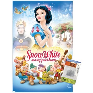 Trends International Disney Snow White And The Seven Dwarfs - Cover Unframed Wall Poster Prints - 1 of 4