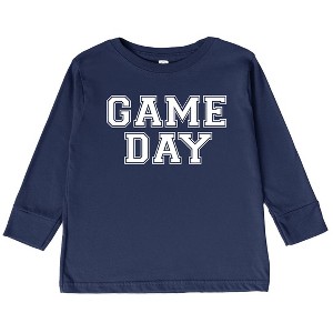 The Juniper Shop Game Day Toddler Long Sleeve Tee - 1 of 3