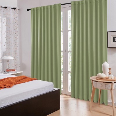 Deconovo 52" Back Tab Thermal Blackout Curtains (2 Panels)