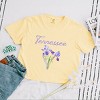 Simply Sage Market Tennessee Flower Colorful Boxy Crop Top - 3 of 4