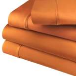 Luxury Solid Deep Pocket Cotton Blend Bed Sheet Set by Blue Nile Mills
