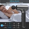 SKONYON Handheld Massage Gun Percussion Muscle Massager Deep Tissue with Adapter and 8 Replaceable Massage Heads - 4 of 4