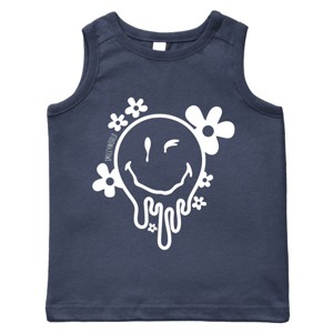 The Juniper Shop SmileyWorld Melting Outline Toddler Tank - 1 of 4