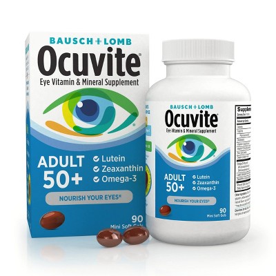 Ocuvite Eye Vitamin and Mineral Dietary Supplement Softgels - 90ct