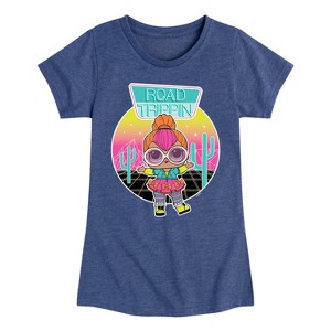 Girls' - LOL Surprise! - Road Trippin Fitted Short Sleeve Graphic T-Shirt - 1 of 4