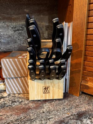 ZWILLING Twin Signature 19-Piece German Knife Set with Block, Made