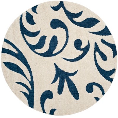 Florida Shag SG468 Power Loomed Indoor Rugs - Safavieh