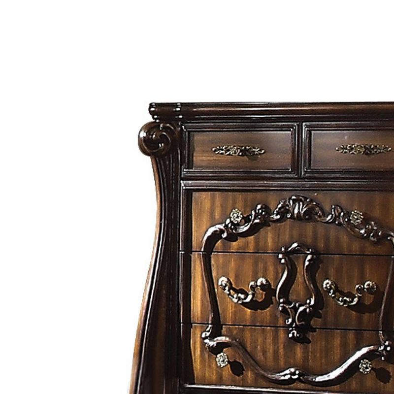 47&#34; Versailles Bedroom Sets Cherry Oak - Acme Furniture, 3 of 7